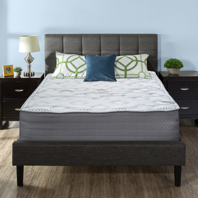 Spinal Solution 13Inch Firm Heavier Pocket Coil Spring Hybrid Mattress, Motion Isolation with